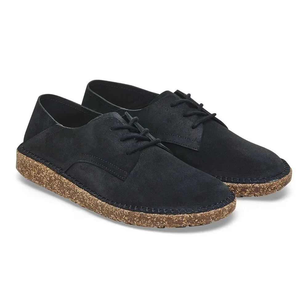 Birkenstock Gary Lace-Up Sneaker Black Suede US Women's 7 EU 38